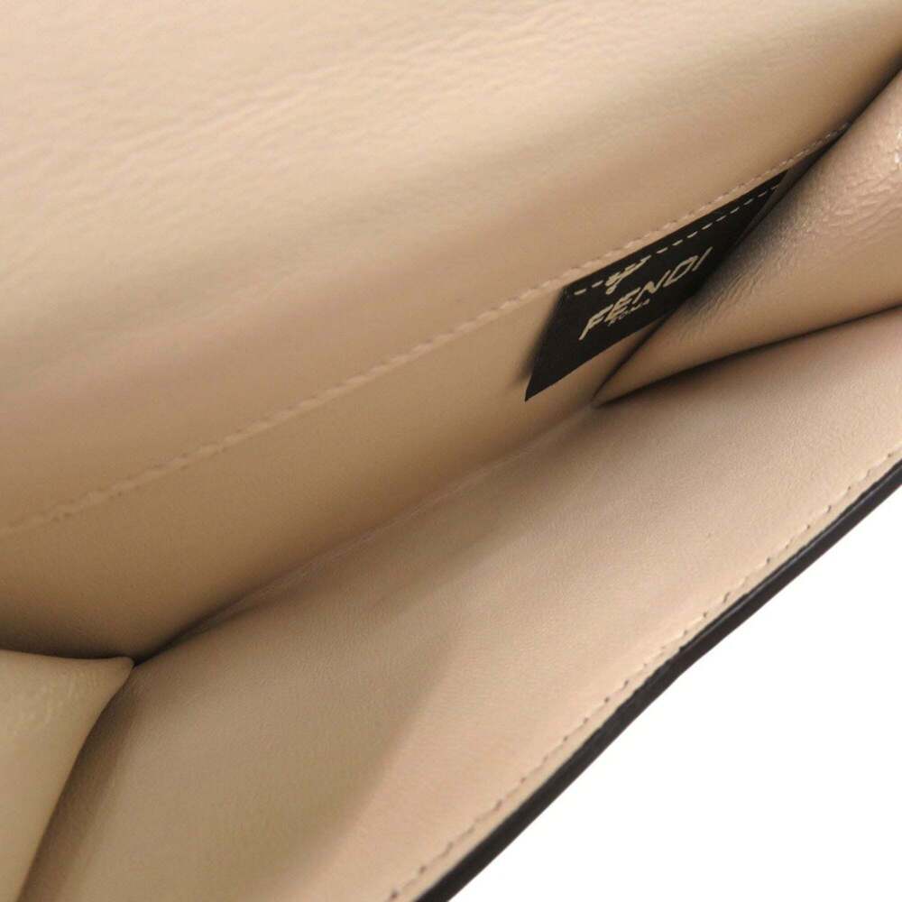Like new Fendi PEEK A BOO bifold wallet 8M0438 A91B F11IE calfskin 0197 - Picture 5 of 10
